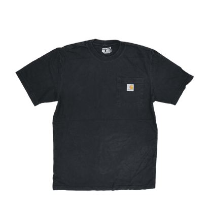 Carhartt Black Workwear T-Shirt Unisex Size Small Cotton Crew Neck