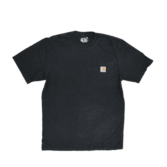 Carhartt Black Workwear T-Shirt Unisex Size Small Cotton Crew Neck