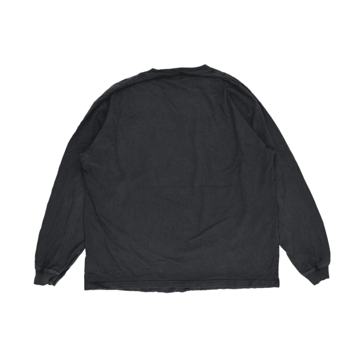 Carhartt Black Long Sleeve Pocket T-Shirt Large Cotton Crew Neck