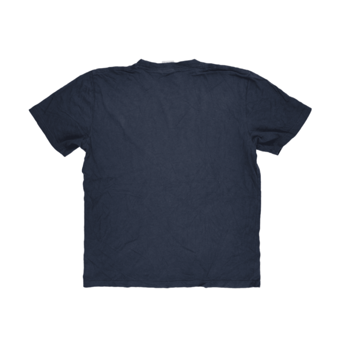 Carhartt Vintage Navy Blue Logo Cotton T-Shirt Medium
