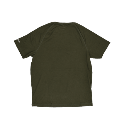 Carhartt Olive Green Cotton Crew Neck T-Shirt Men's Size M Casual Relaxed Fit