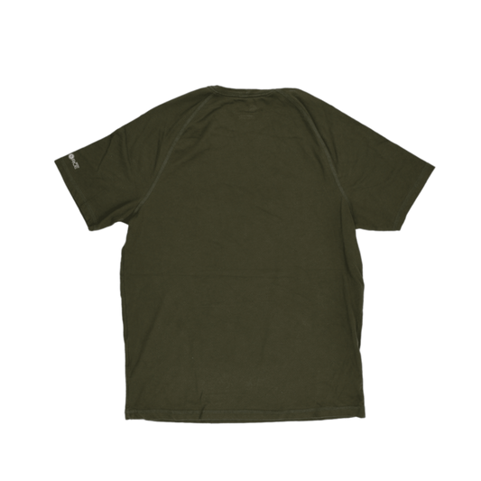 Carhartt Olive Green Cotton Crew Neck T-Shirt Men's Size M Casual Relaxed Fit