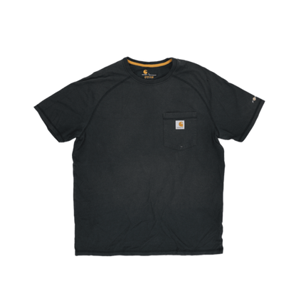 Carhartt Original Fit Pocket T-Shirt Graphite Grey Large Cotton Workwear Crew Neck