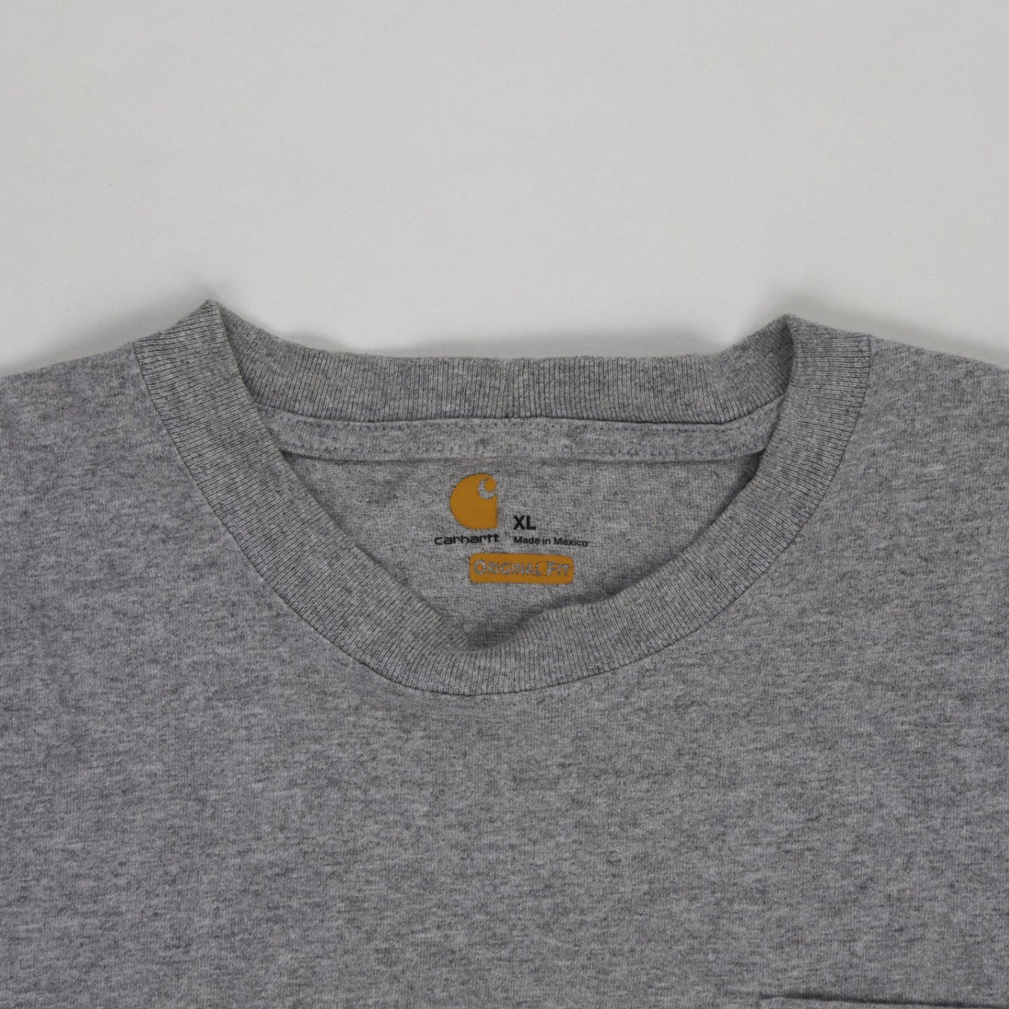 Carhartt Grey XL Graphic T-Shirt Cotton Blend Crew Neck Men