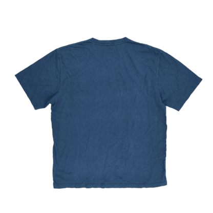 Carhartt Mens Large Blue Original Fit Pocket T-Shirt Cotton Casual Crew Neck