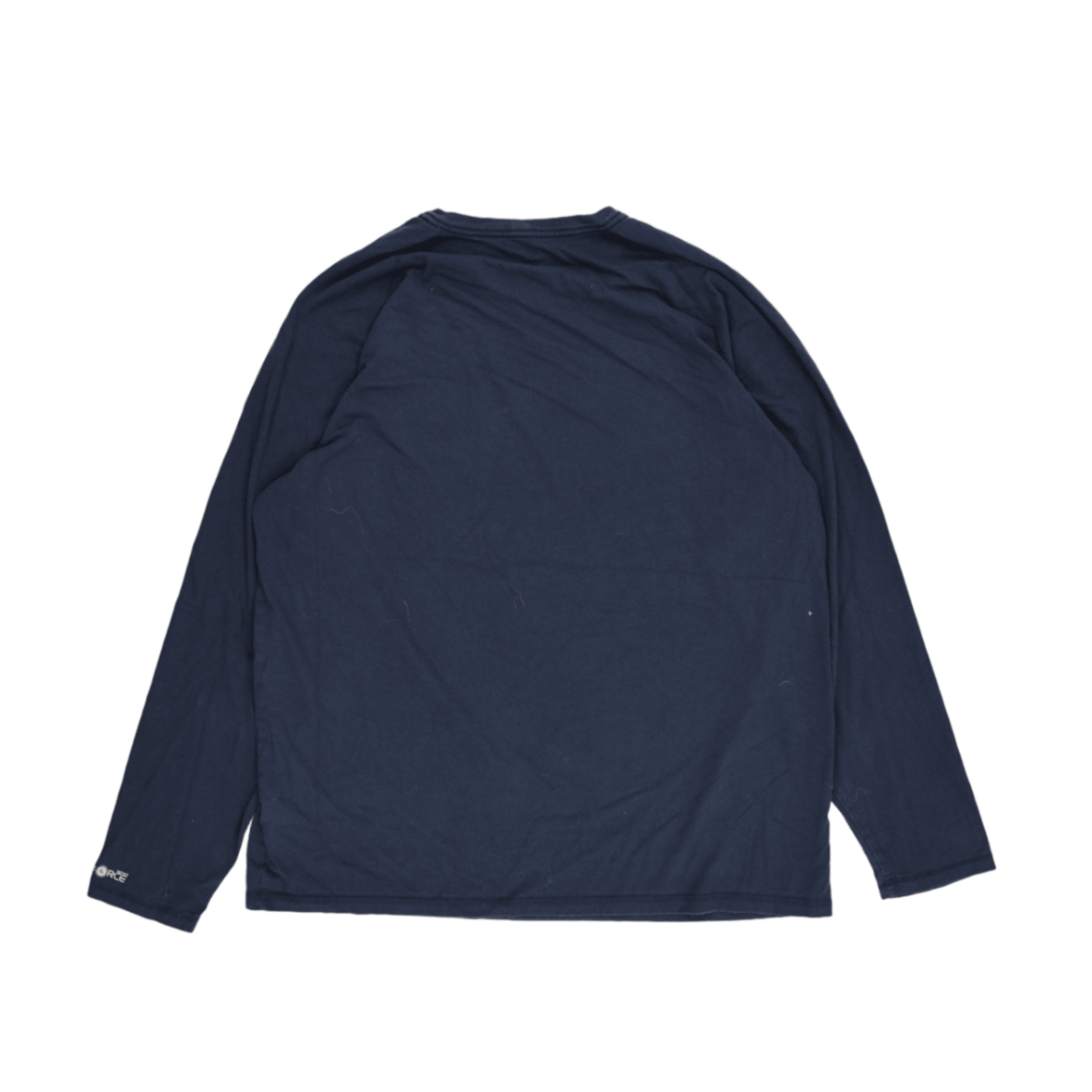 Carhartt XL Navy Blue Long Sleeve Cotton T-shirt Crew Neck Men's Clothing