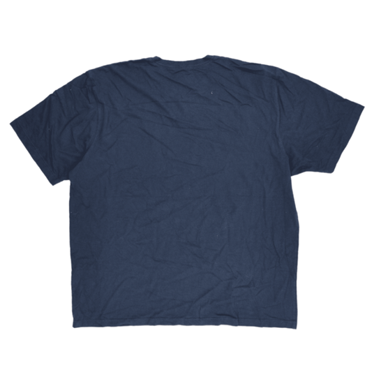 Carhartt Loose Fit 2XL Navy Blue Pocket T-Shirt Cotton Casual Crew Neck