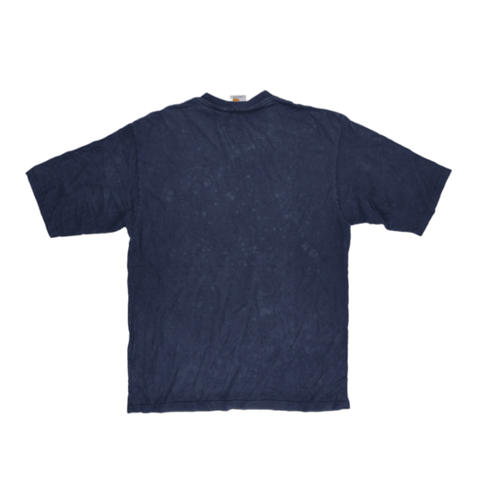 Carhartt Navy Cotton T-Shirt Large Vintage Casual Crew Neck