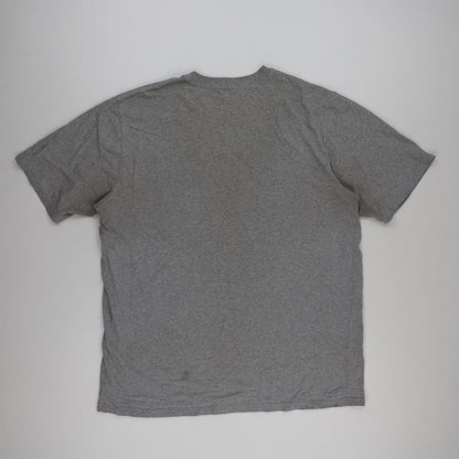 Carhartt Grey Workwear T-Shirt 2XL Tall Cotton Blend Crew Neck Short Sleeve