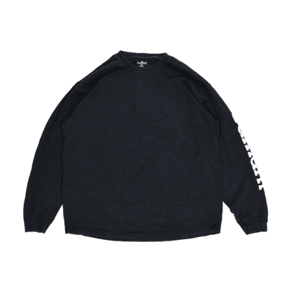 Carhartt Black Long Sleeve T-Shirt XL 100% Cotton Crew Neck Men's Top