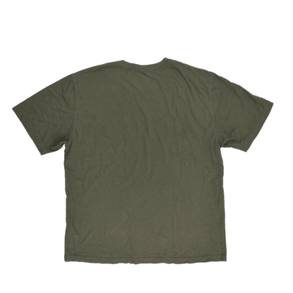 Carhartt Loose Fit Khaki Green Cotton Pocket T-Shirt Size Large