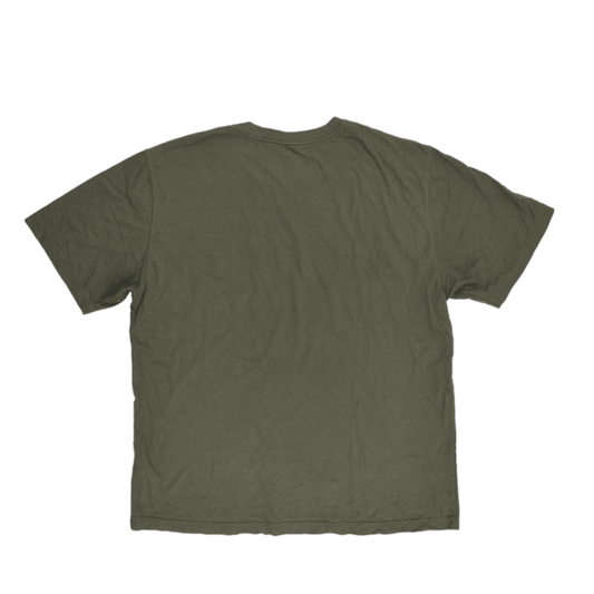 Carhartt Loose Fit Khaki Green Cotton Pocket T-Shirt Size Large