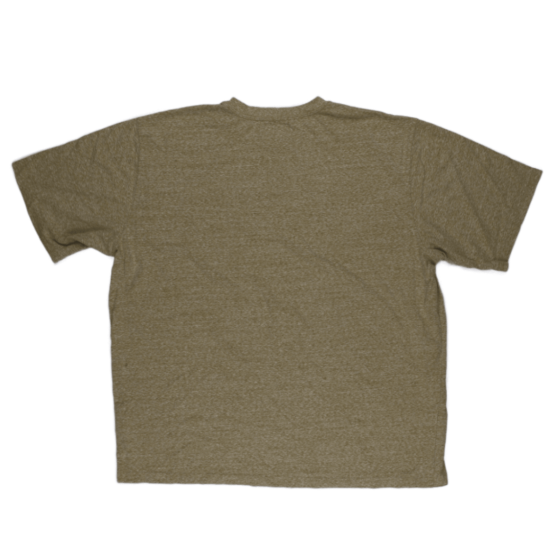 Carhartt 2XL Original Fit Pocket T-Shirt Khaki Brown Cotton Casual Crew Neck Vintage