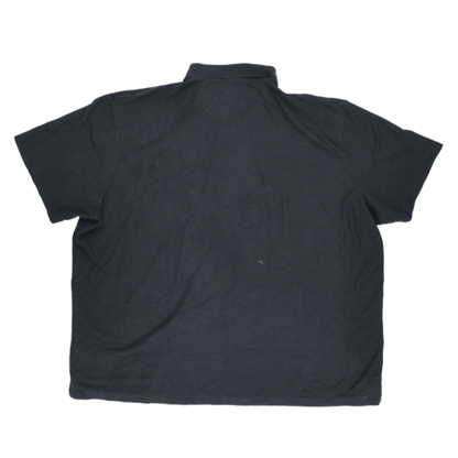 Carhartt Black Cotton Polo Shirt 4XL Vintage Mens Collared T-Shirt