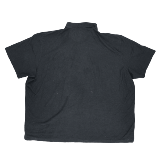 Carhartt Black Cotton Polo Shirt 4XL Vintage Mens Collared T-Shirt