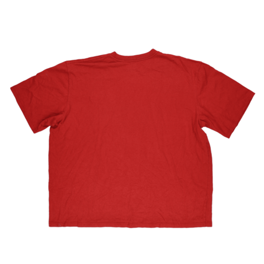 Carhartt Red 3XL Cotton Pocket T-Shirt for Men Crew Neck Casual Style
