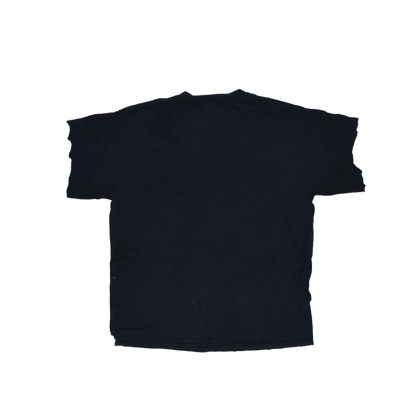 Thrasher Flame Logo Graphic T-Shirt Black Large Cotton