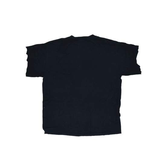 Thrasher Flame Logo Graphic T-Shirt Black Large Cotton