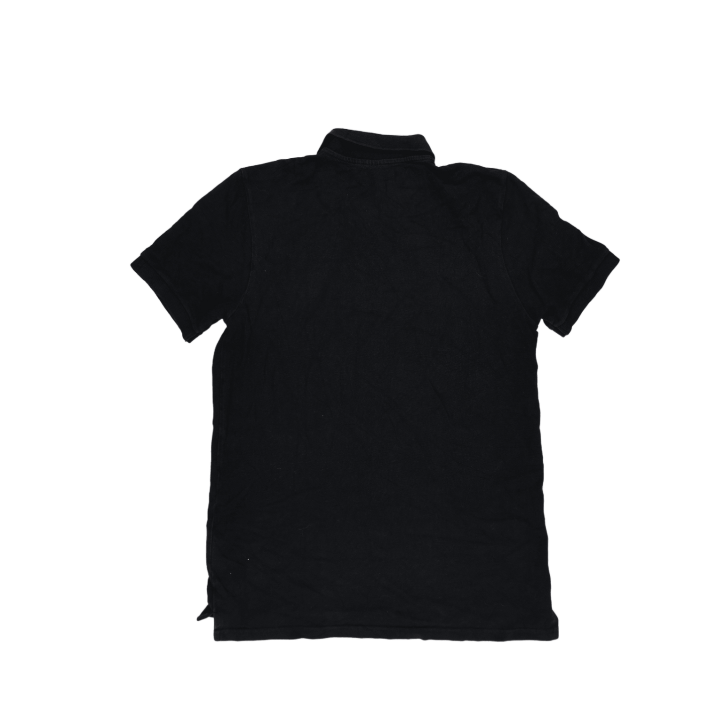 Carhartt Black Cotton Short Sleeve Polo Shirt Size Small