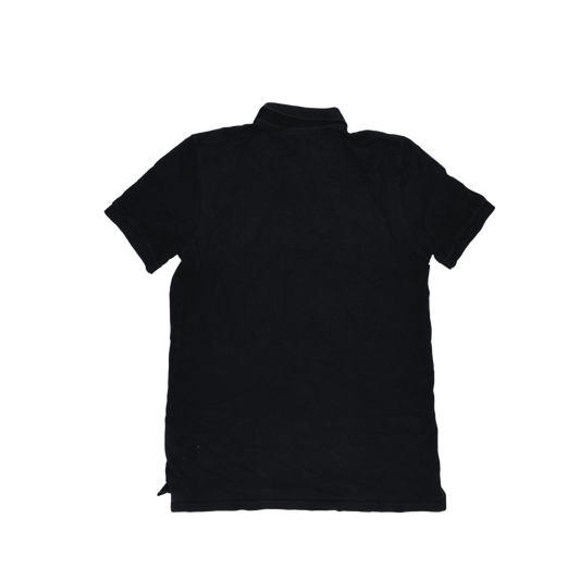Carhartt Black Cotton Short Sleeve Polo Shirt Size Small