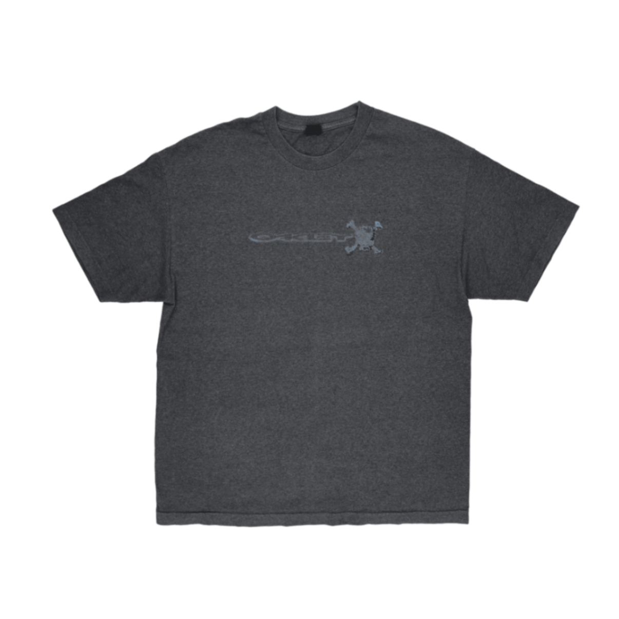 Vintage Oakley Graphic T-Shirt Charcoal XL Cotton Blend Crew Neck