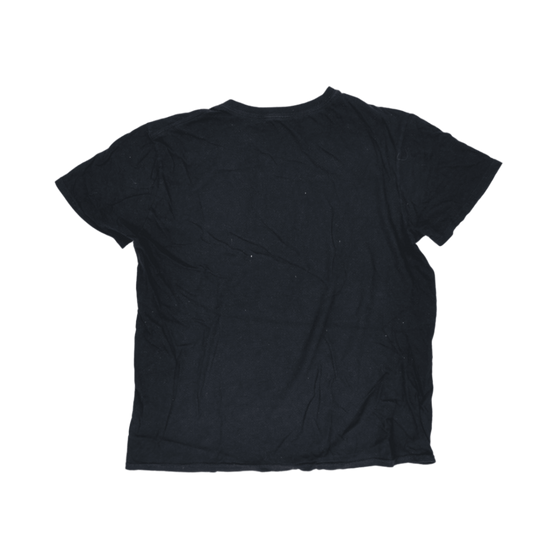 Single City Godzilla Black Graphic T-Shirt Large 100% Cotton Crew Neck