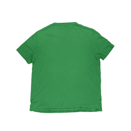 Polo Ralph Lauren Men's Green Custom Fit T-Shirt XL Cotton Crew Neck