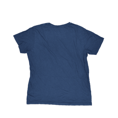 Patagonia Blue Organic Cotton T-Shirt Large Crew Neck Casual Men's Clothing