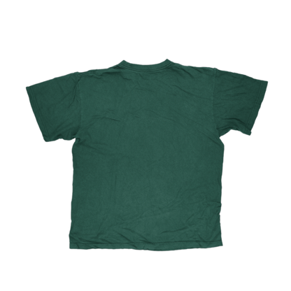Nike Men's Green Short Sleeve Graphic T-Shirt Size Medium 100% Cotton Crew Neck