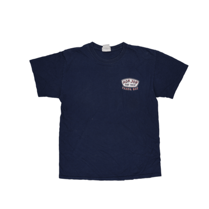 Ron Jon Surf Shop Navy Blue Vintage Logo T-Shirt Men Medium Cotton Crew Neck