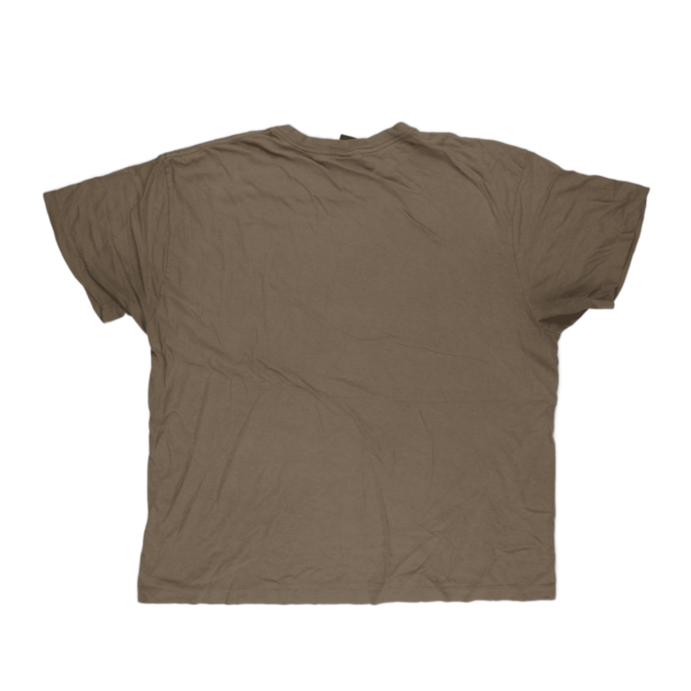 Ralph Lauren Vintage Tan Crew Neck T-Shirt XL 100 Percent Cotton