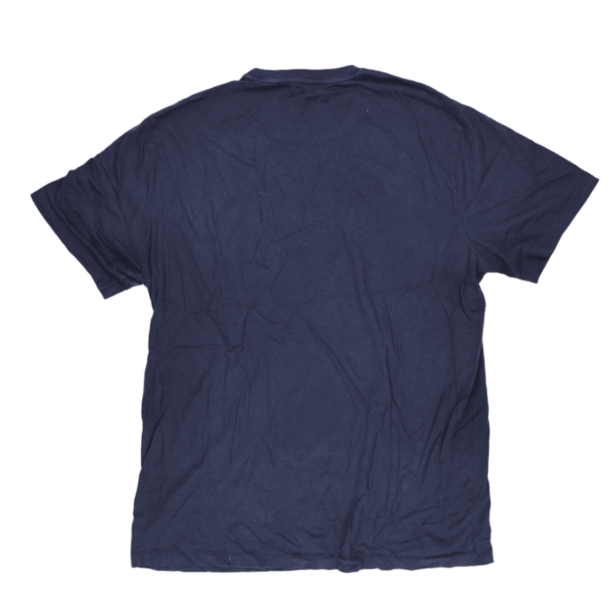 Polo Ralph Lauren Navy Blue Cotton T-Shirt XL Casual Tee Crew Neck Vintage