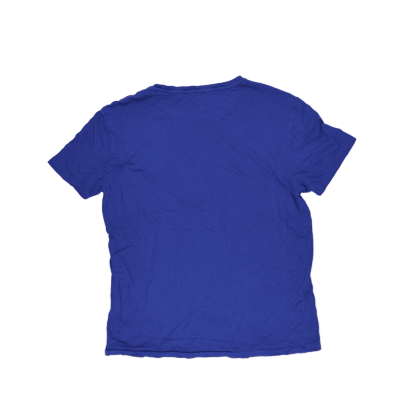 Polo Ralph Lauren Royal Blue Crew Neck T-Shirt Men Size Medium 100 Percent Cotton