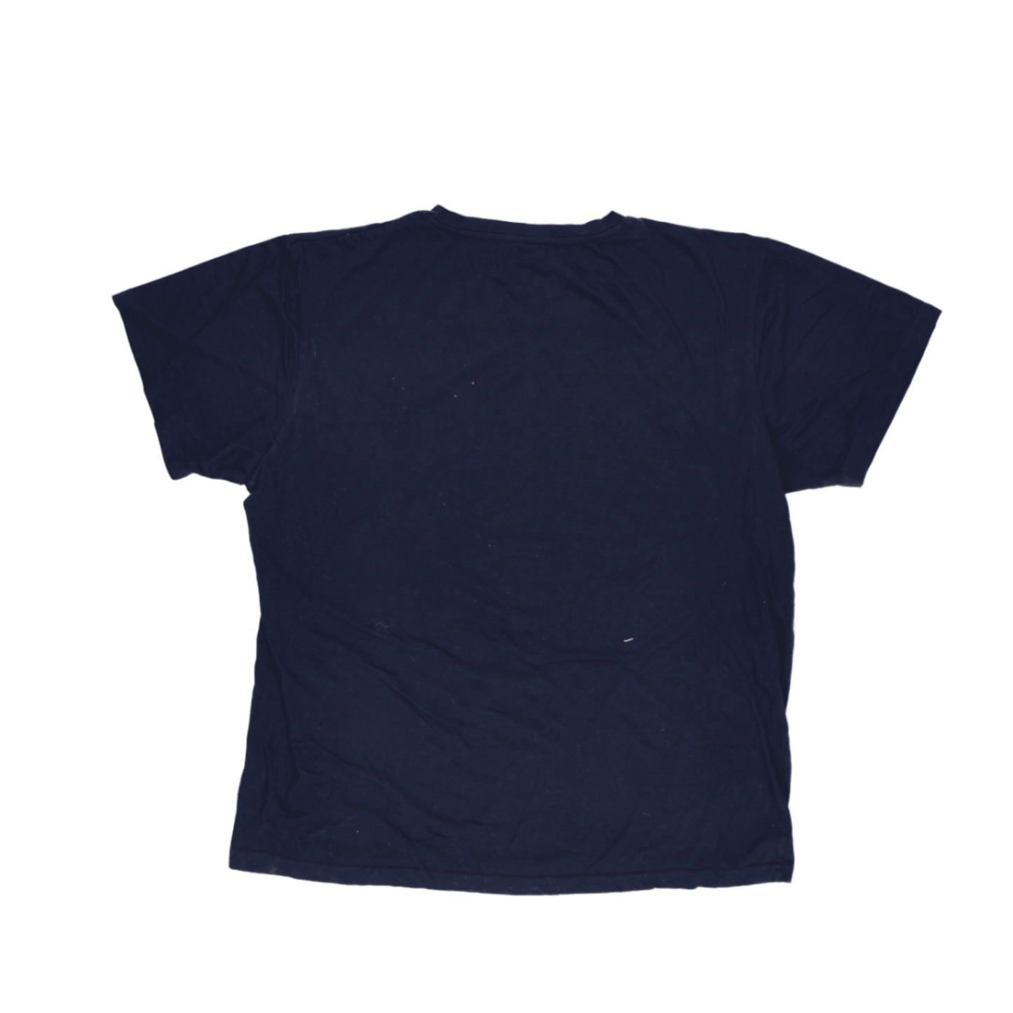 Ralph Lauren Navy Blue Cotton V-Neck Casual T-Shirt Large