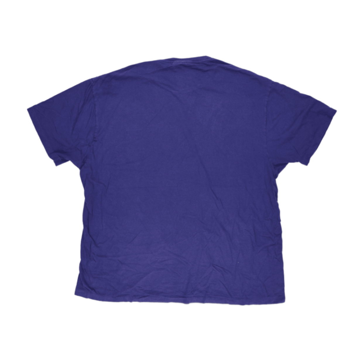 Polo Ralph Lauren Vintage Purple Cotton T-Shirt XL Crew Neck Casual Men