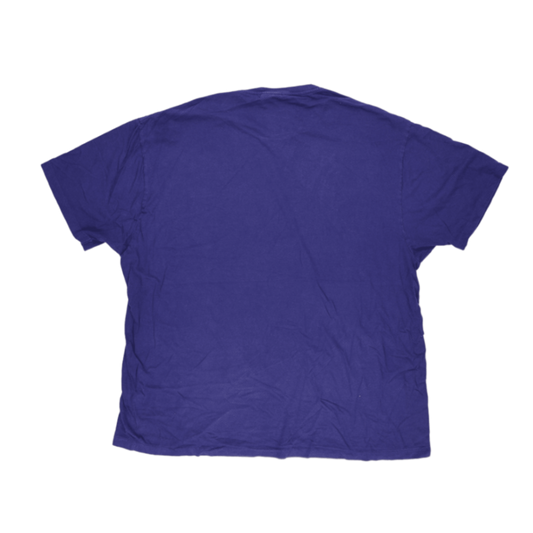 Polo Ralph Lauren Vintage Purple Cotton T-Shirt XL Crew Neck Casual Men