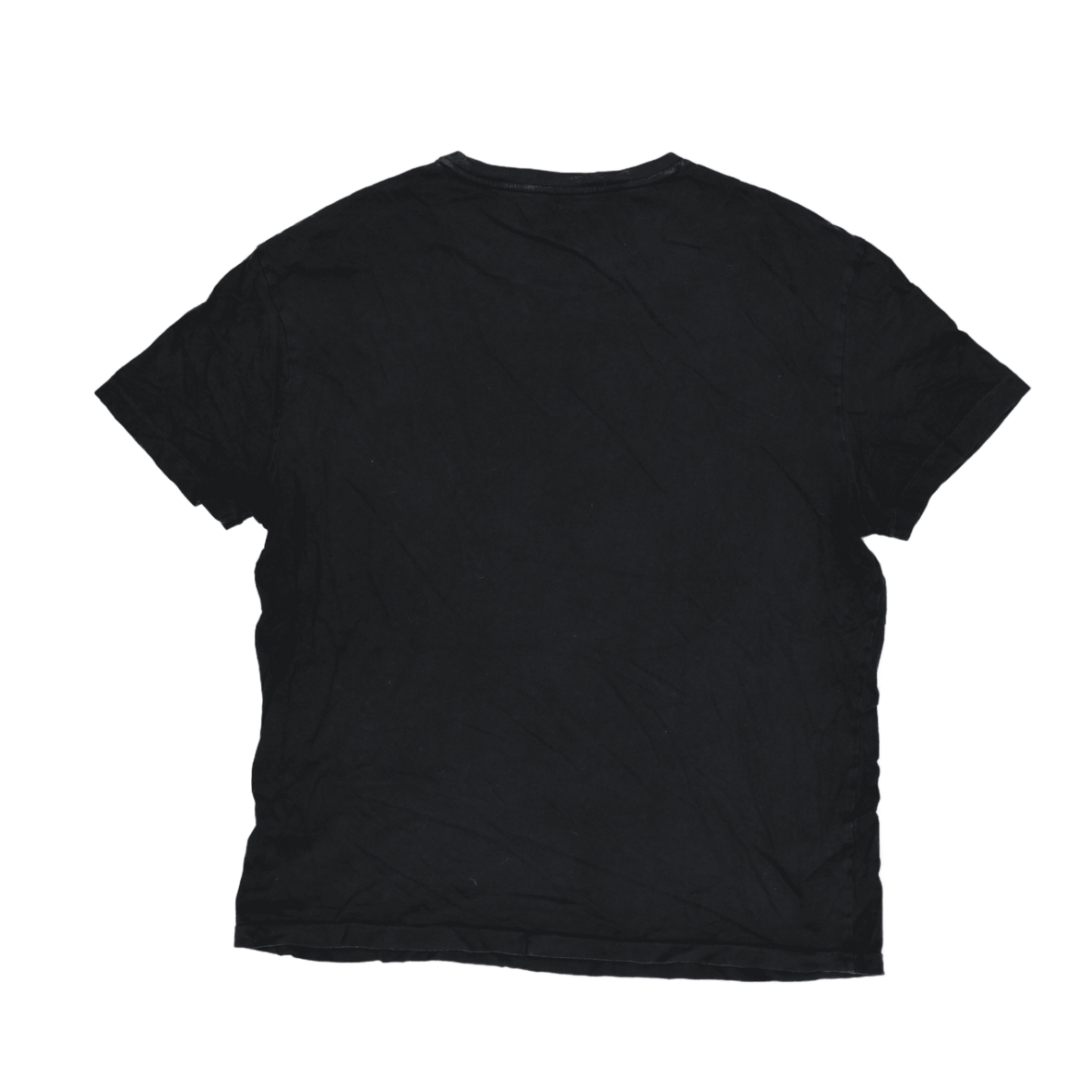 Ralph Lauren Men's Classic Fit Black T-Shirt Large Cotton Crew Neck