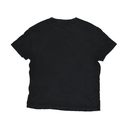 Ralph Lauren Men's Classic Fit Black T-Shirt Large Cotton Crew Neck