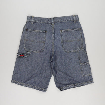 Tommy Hilfiger Vintage Carpenter Shorts Blue 36 in Cotton