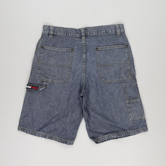 Tommy Hilfiger Vintage Carpenter Shorts Blue 36 in Cotton