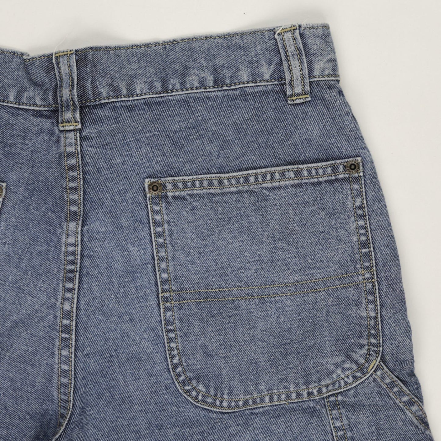 Tommy Hilfiger Vintage Carpenter Shorts Blue 36 in Cotton