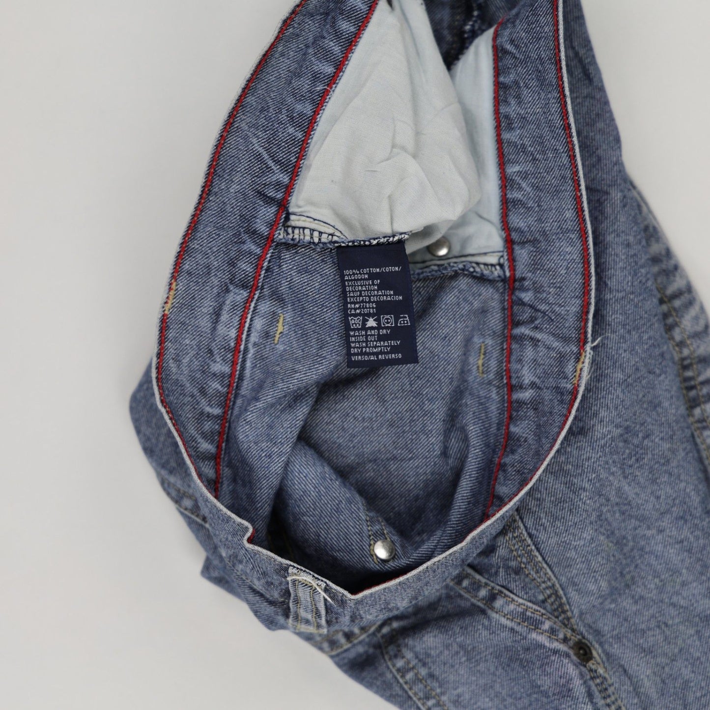 Tommy Hilfiger Vintage Carpenter Shorts Blue 36 in Cotton