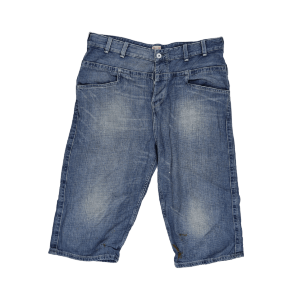 Levi's Vintage Loose Fit Denim Shorts Blue 38W Cotton Denim