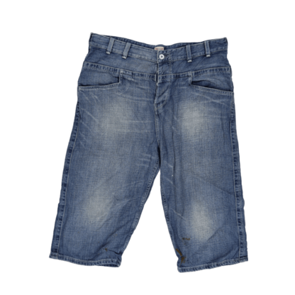 Levi's Vintage Loose Fit Denim Shorts Blue 38W Cotton Denim