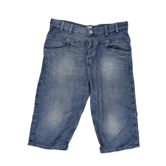 Levi's Vintage Loose Fit Denim Shorts Blue 38W Cotton Denim