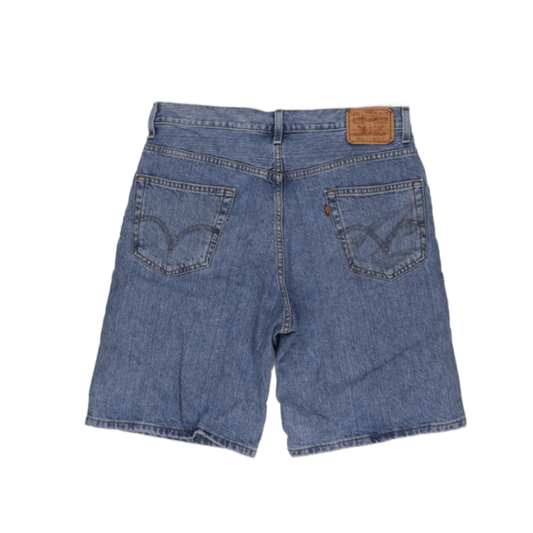 Levi's 550 Relaxed Fit Vintage Denim Shorts Blue W34 100% Cotton