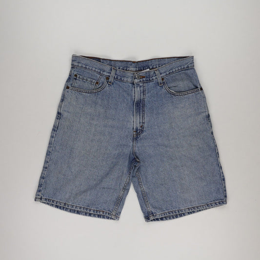 Levi's 550 Relaxed Fit Vintage Denim Shorts Light Blue W36 100% Cotton
