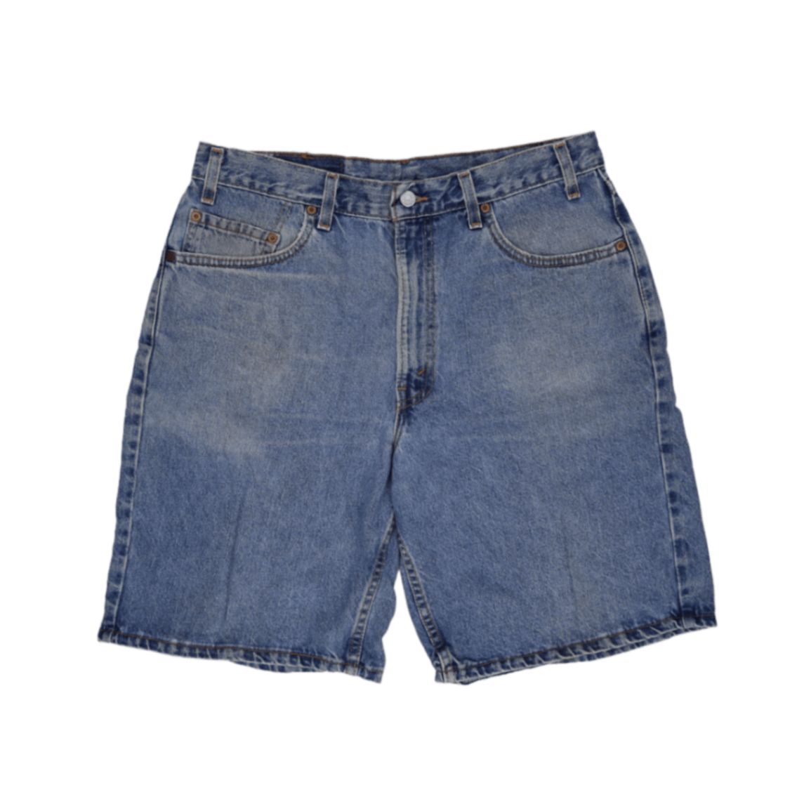 Levi's 550 Relaxed Fit Vintage Blue Denim Shorts W36 Cotton Casual