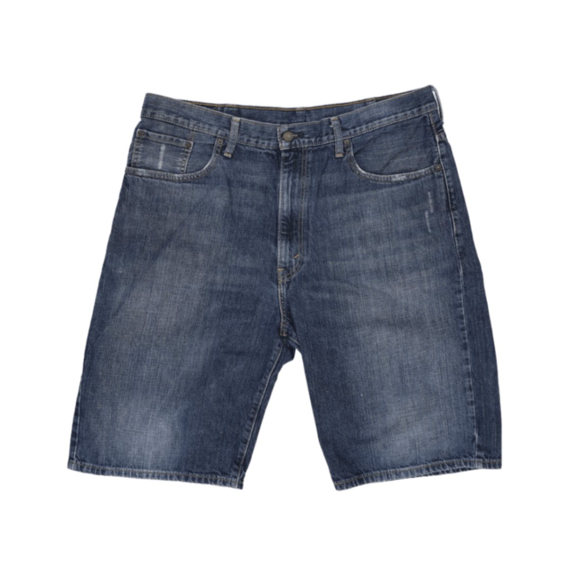 Levi's 569 Loose Fit Denim Shorts Vintage Blue W38 100% Cotton