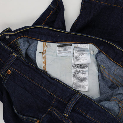 Levi's 569 Loose Straight Fit Men's Denim Shorts Blue W36 Cotton Vintage Very Good